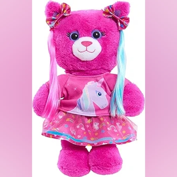 Just Play Build A Bear Workshop Pink Kitty, Make Your Own Stuffed Animal - Picture 4 of 7